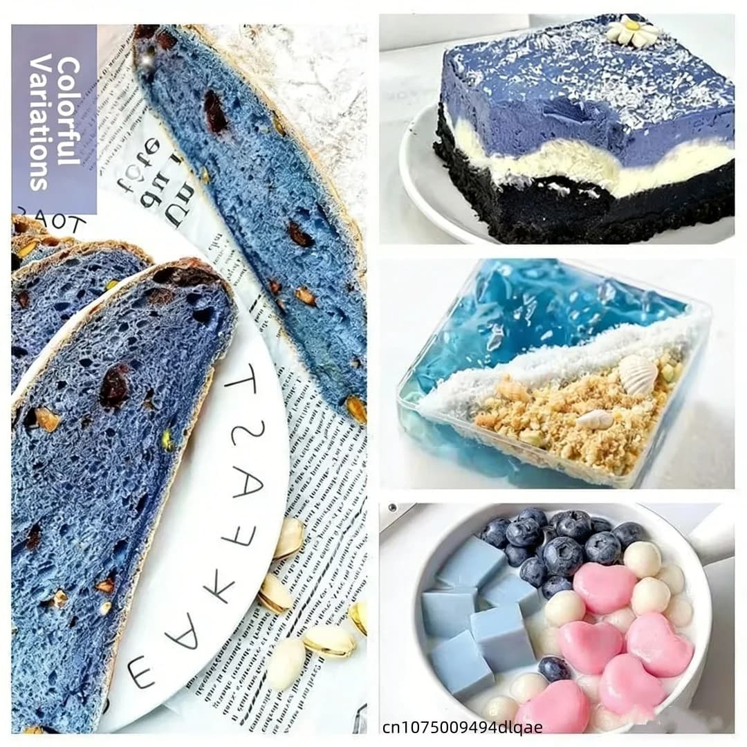 Natural food grade coloring for pastry frosting, macarons, and smoothies